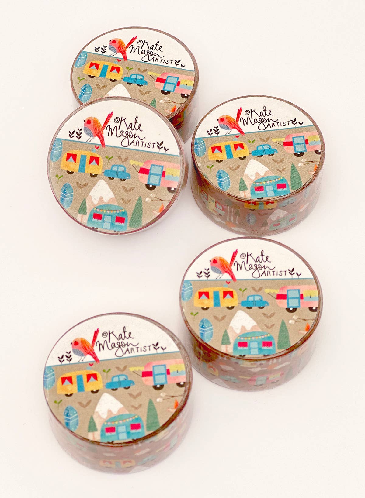 Washi Tape - Caravans