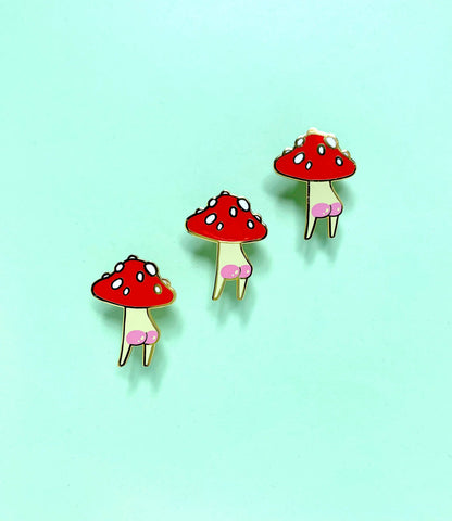 Enamel Pin - Booty Mush