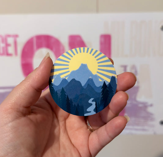 Sticker - Mountains