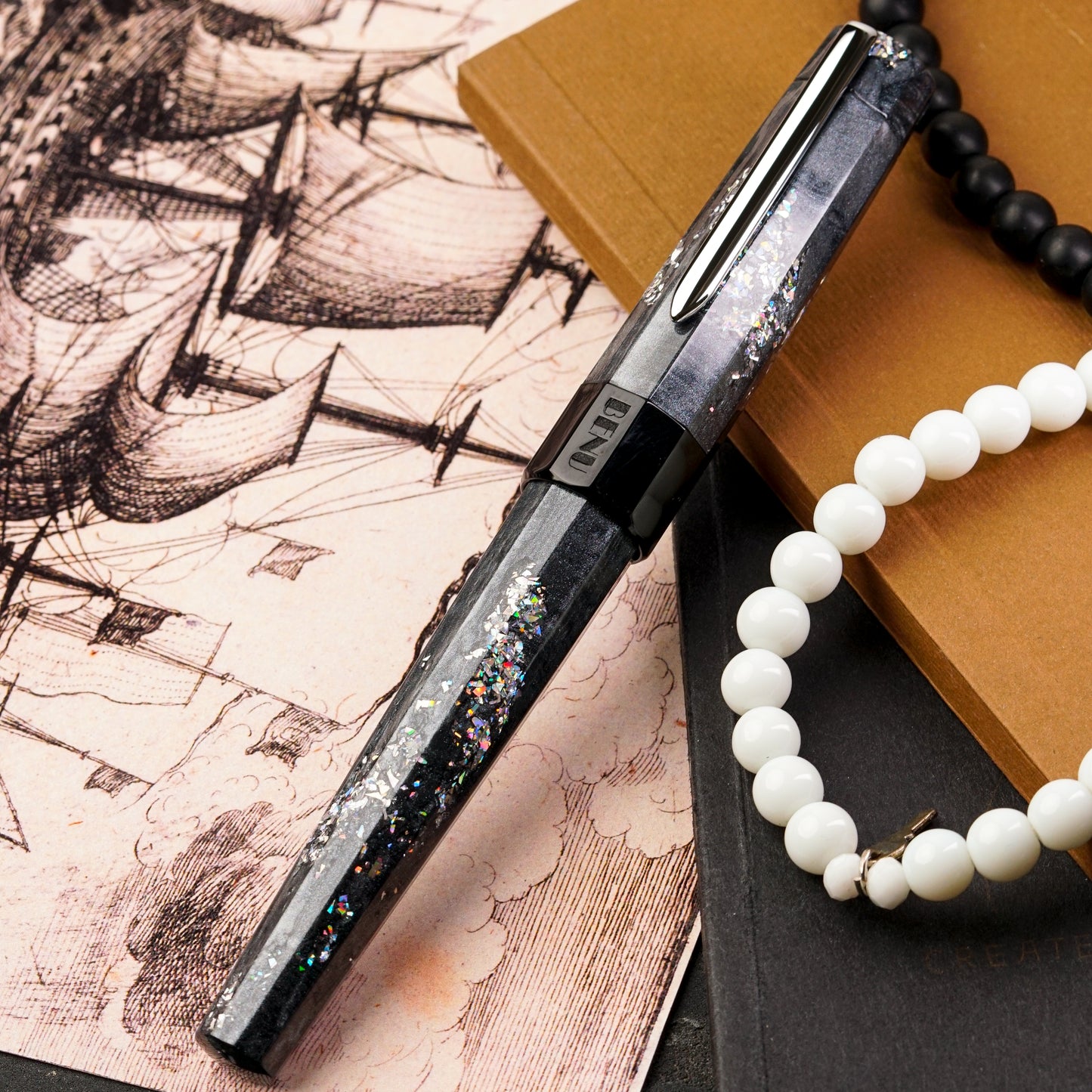 BENU Euphoria Fountain pen - Caviar