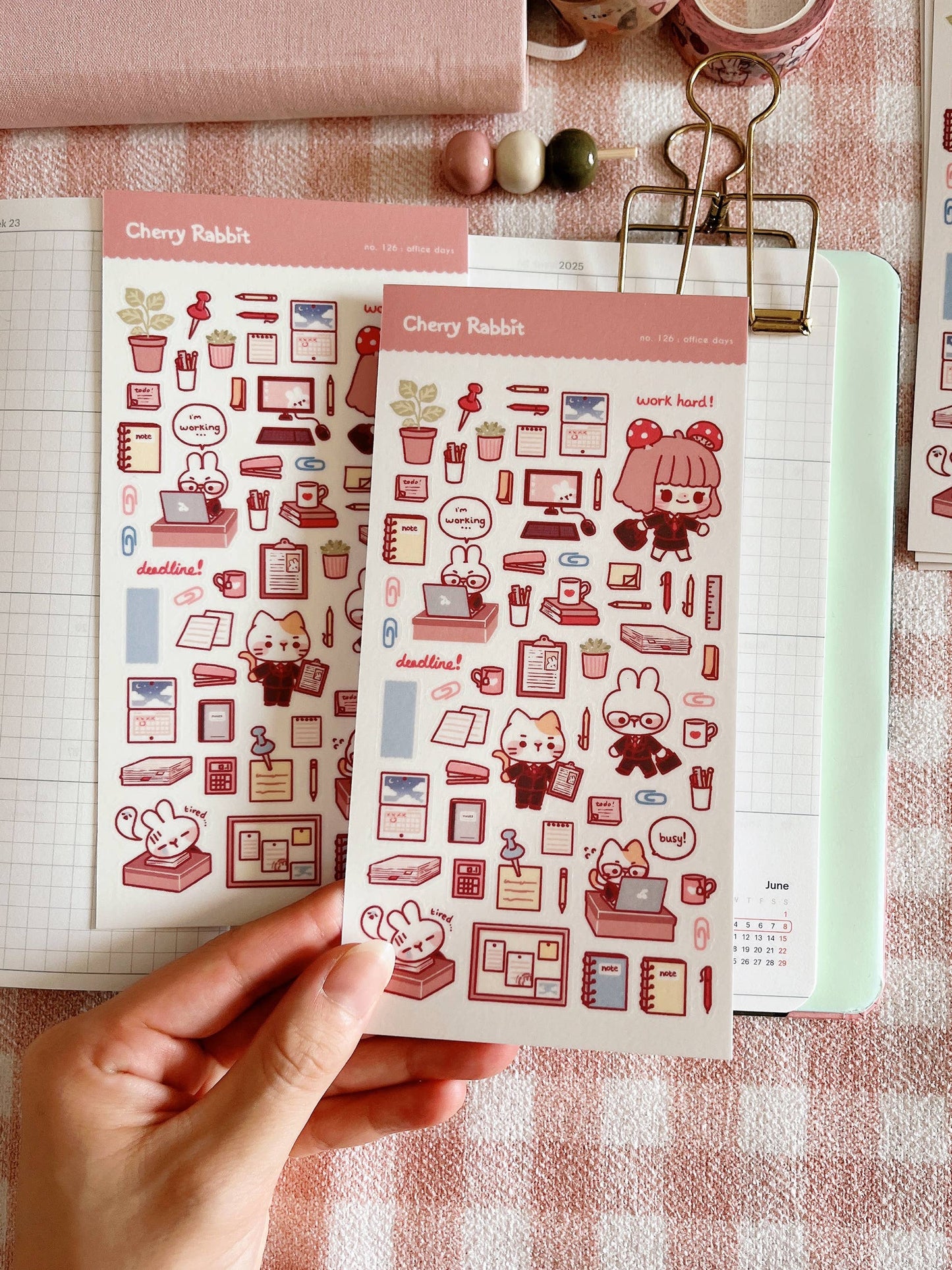 Sticker Sheet - Office Days