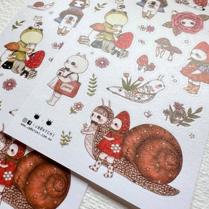 Sticker Sheet - Woodland III