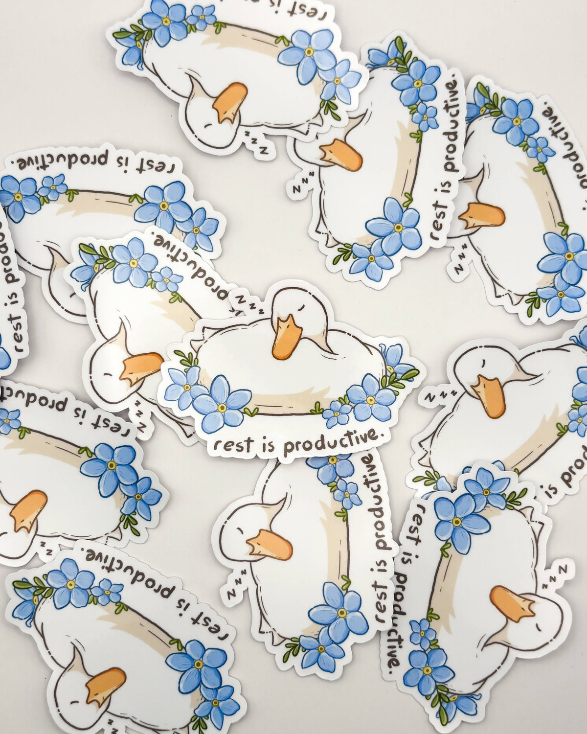 Vinyl Sticker - Rest is Productive