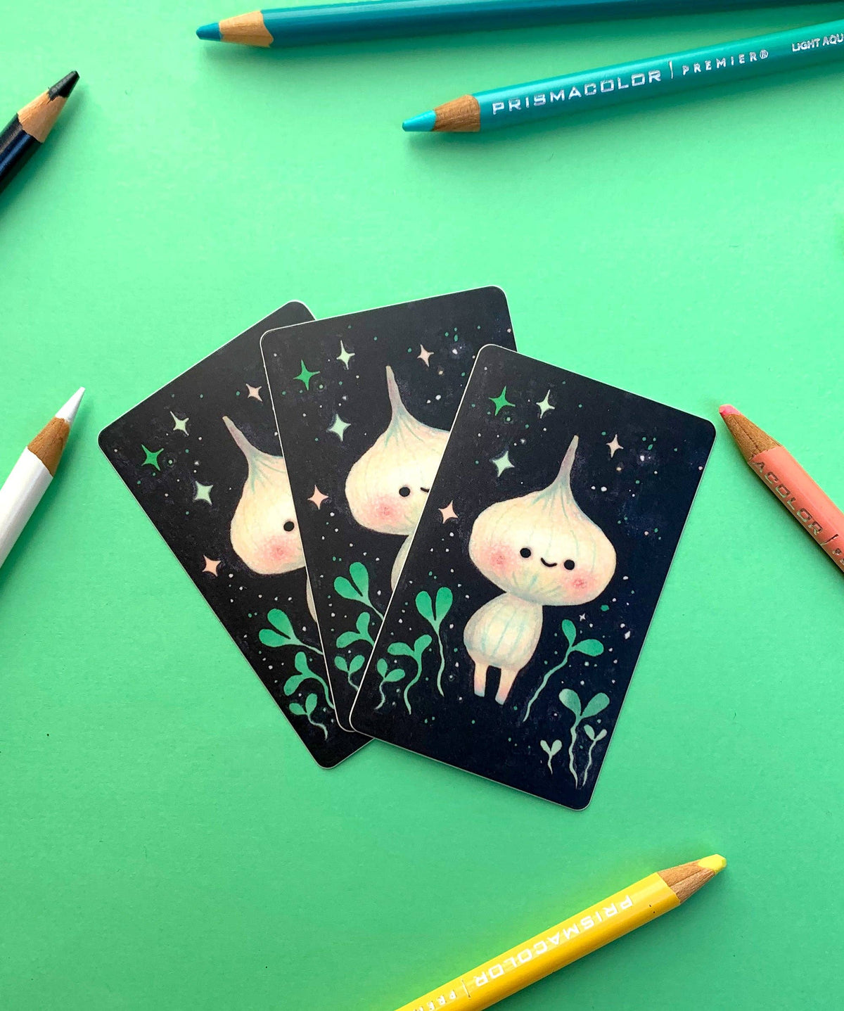 Travel Card Vinyl Sticker - One Wee Garlic