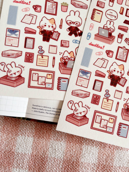 Sticker Sheet - Office Days