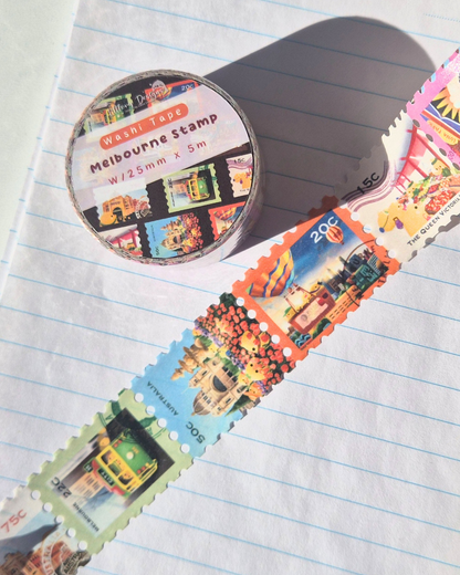 Washi Tape - Melbourne Stamp