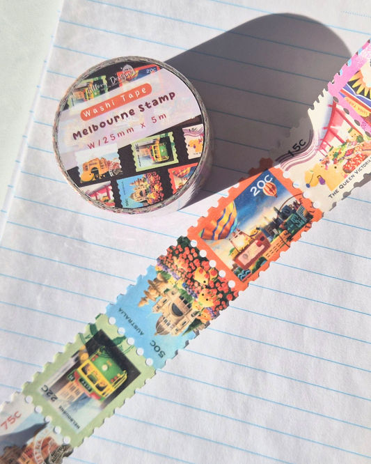 Washi Tape - Melbourne Stamp