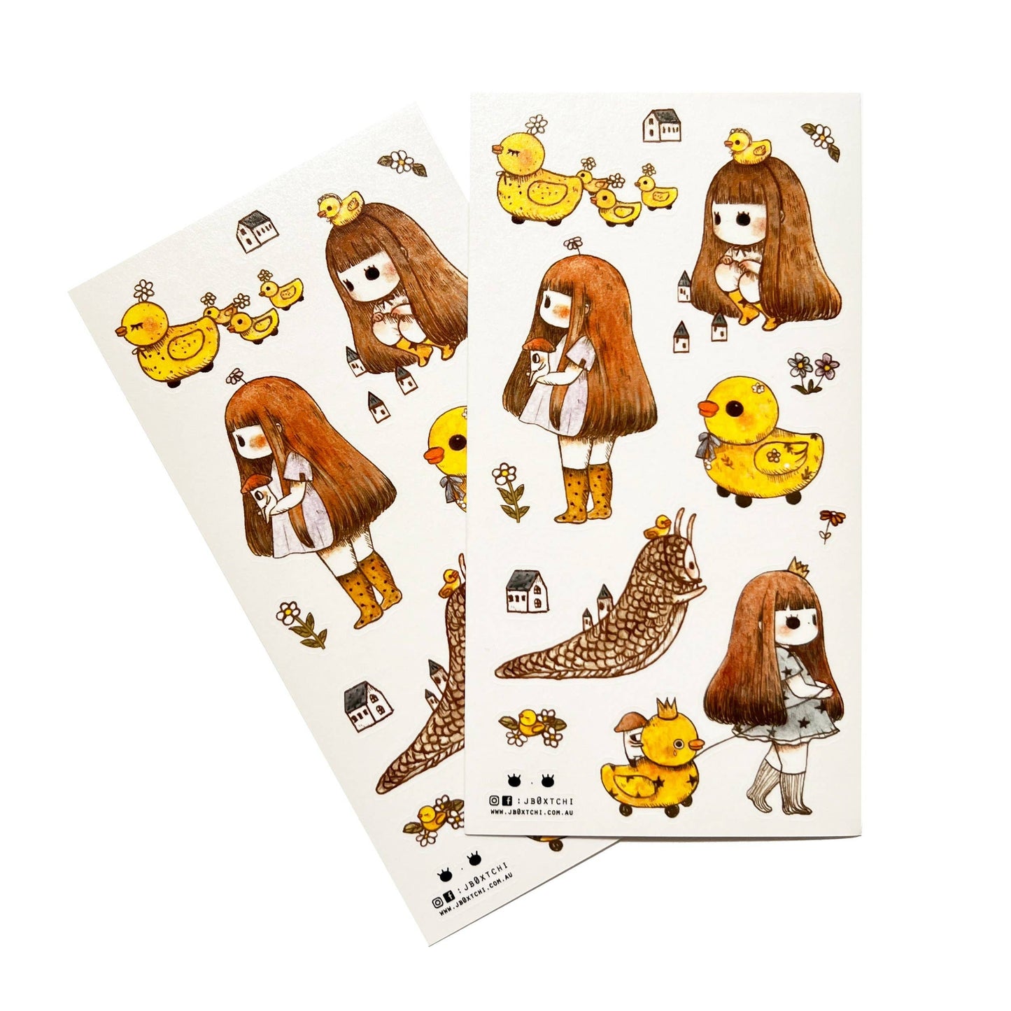 Sticker Sheet - Rubber Duckies