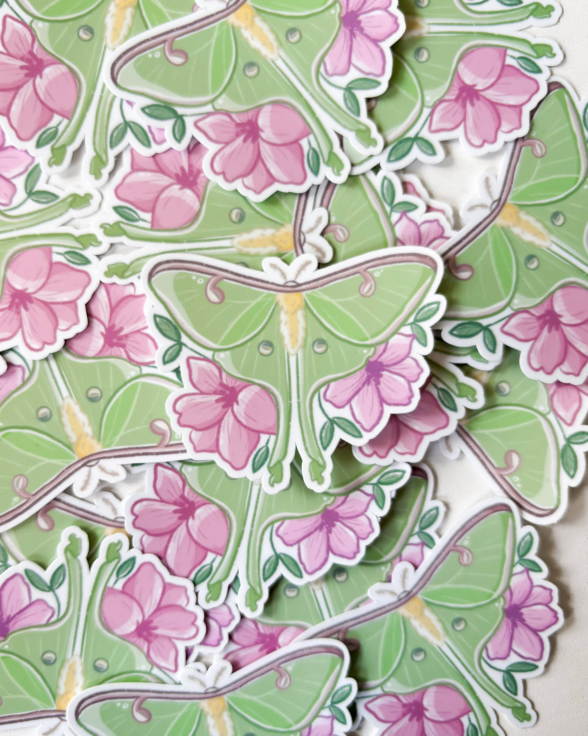Vinyl Sticker - Luna Moth