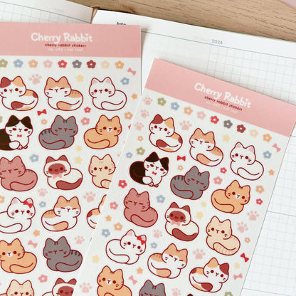 Sticker Sheet - Cat Loaf