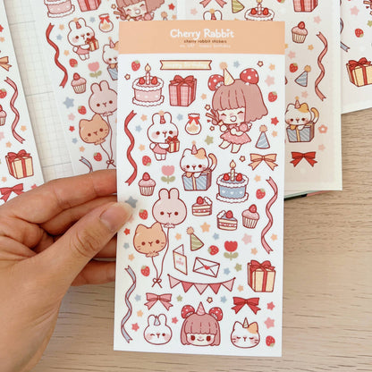 Sticker Sheet - Happy Birthday