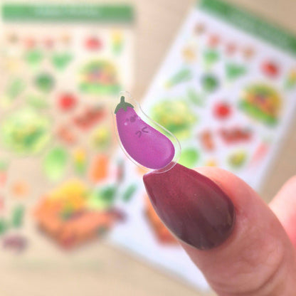 Sticker Sheet - Veggie Market