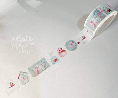 Washi Tape - Tiny Pets Pattern