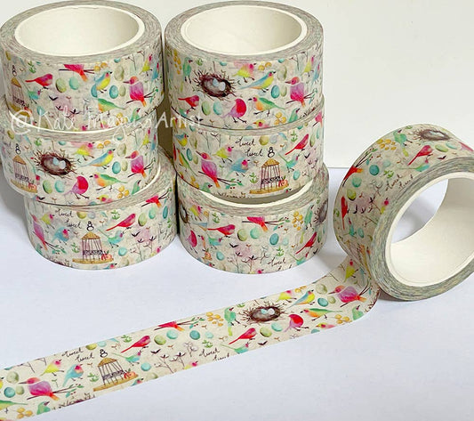 Washi Tape - Birdy Tweet Nest