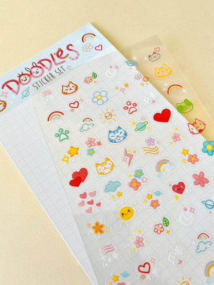 Vinyl Sticker Sheet - Doodles