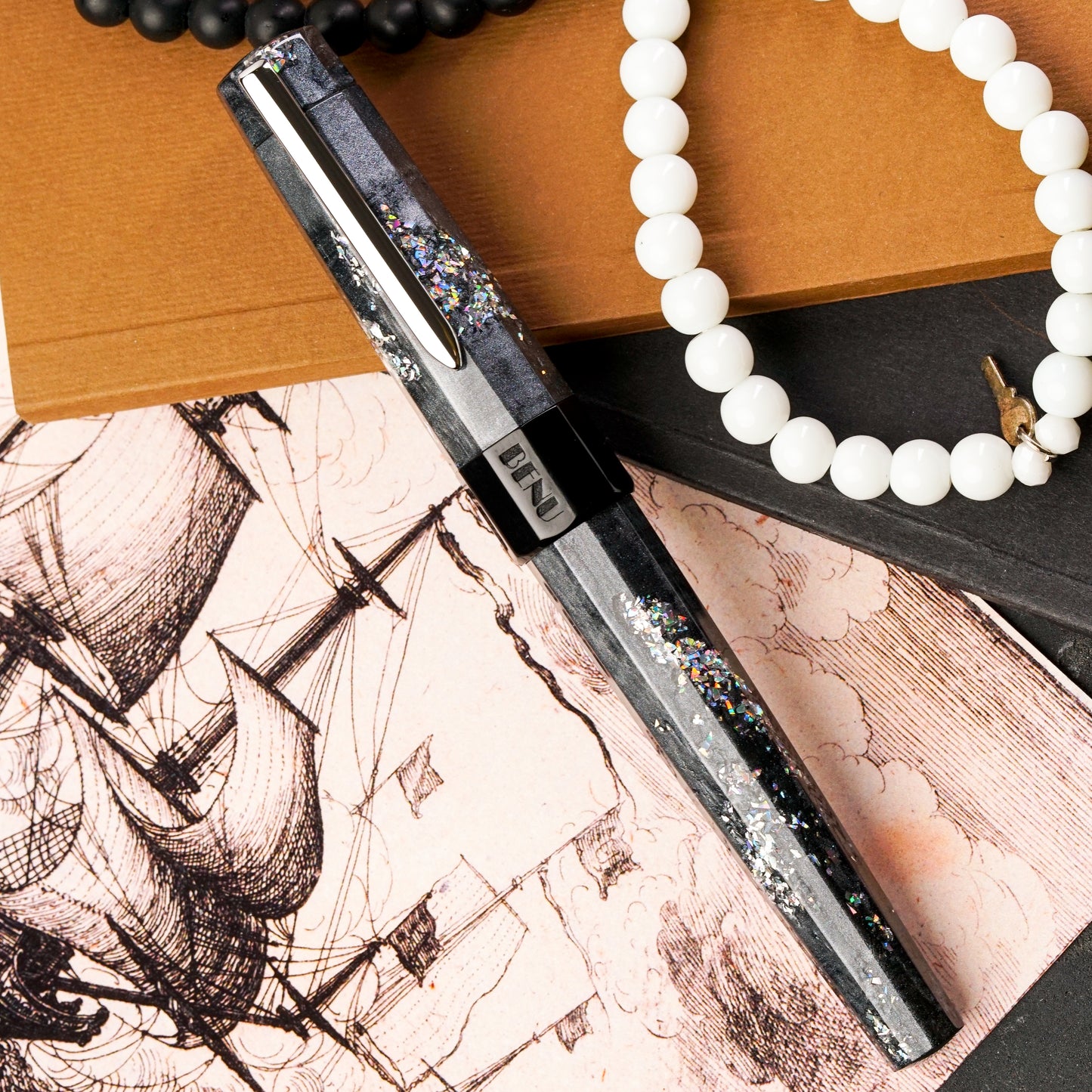 BENU Euphoria Fountain pen - Caviar
