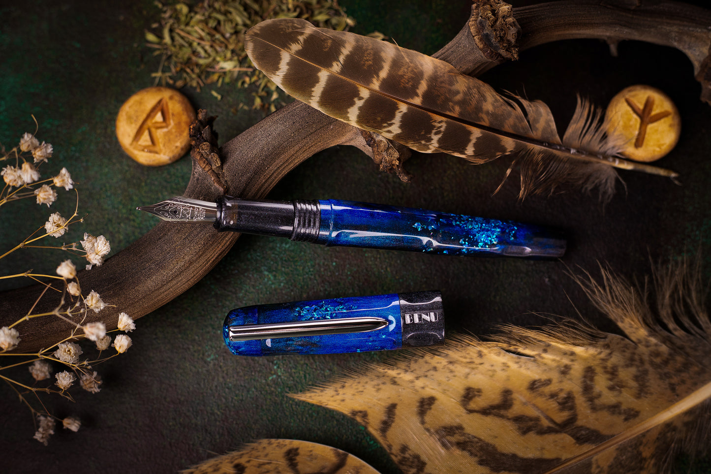 BENU Talisman Fountain pen - Hawk's Eye