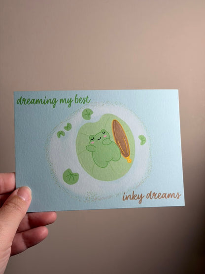 Postcard: Inky Dreams