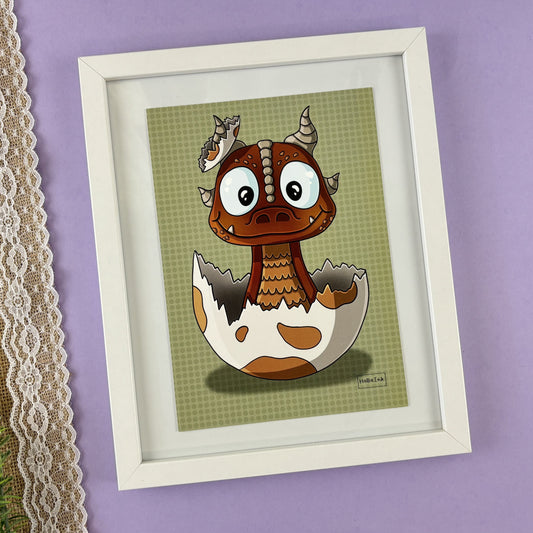 Art Print - Baby Chuck