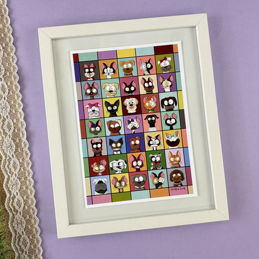 Art Print - Paws & Claws