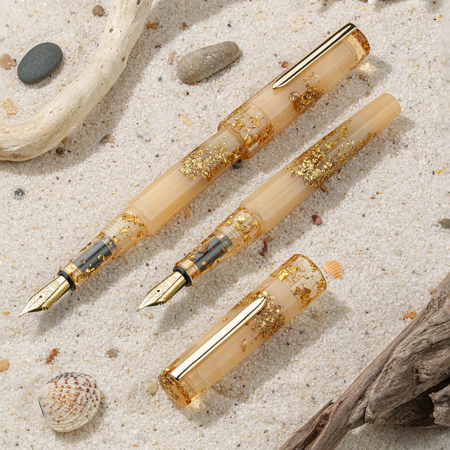 BENU Euphoria Fountain pen - Golden Beach
