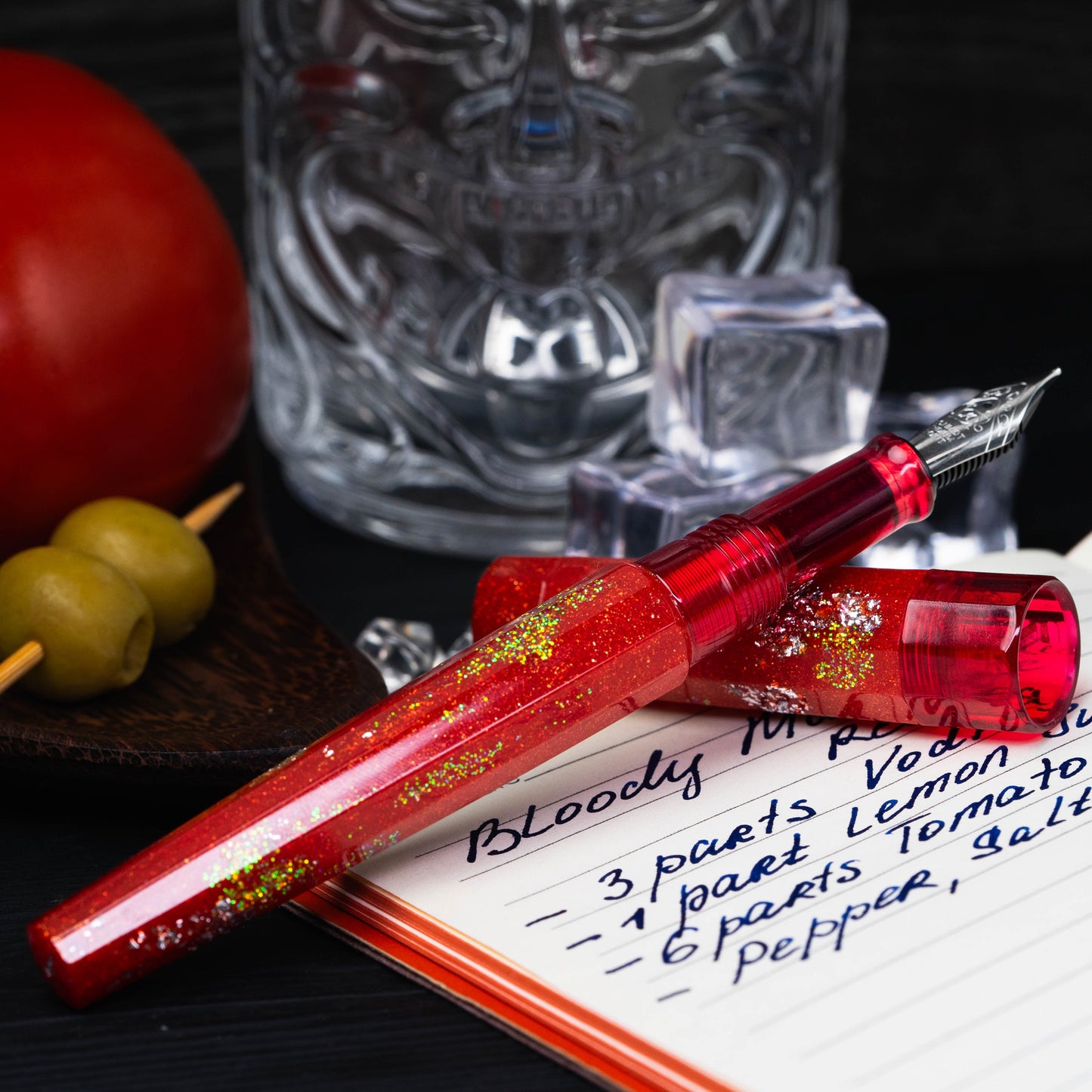 BENU Euphoria Fountain pen - Bloody Mary