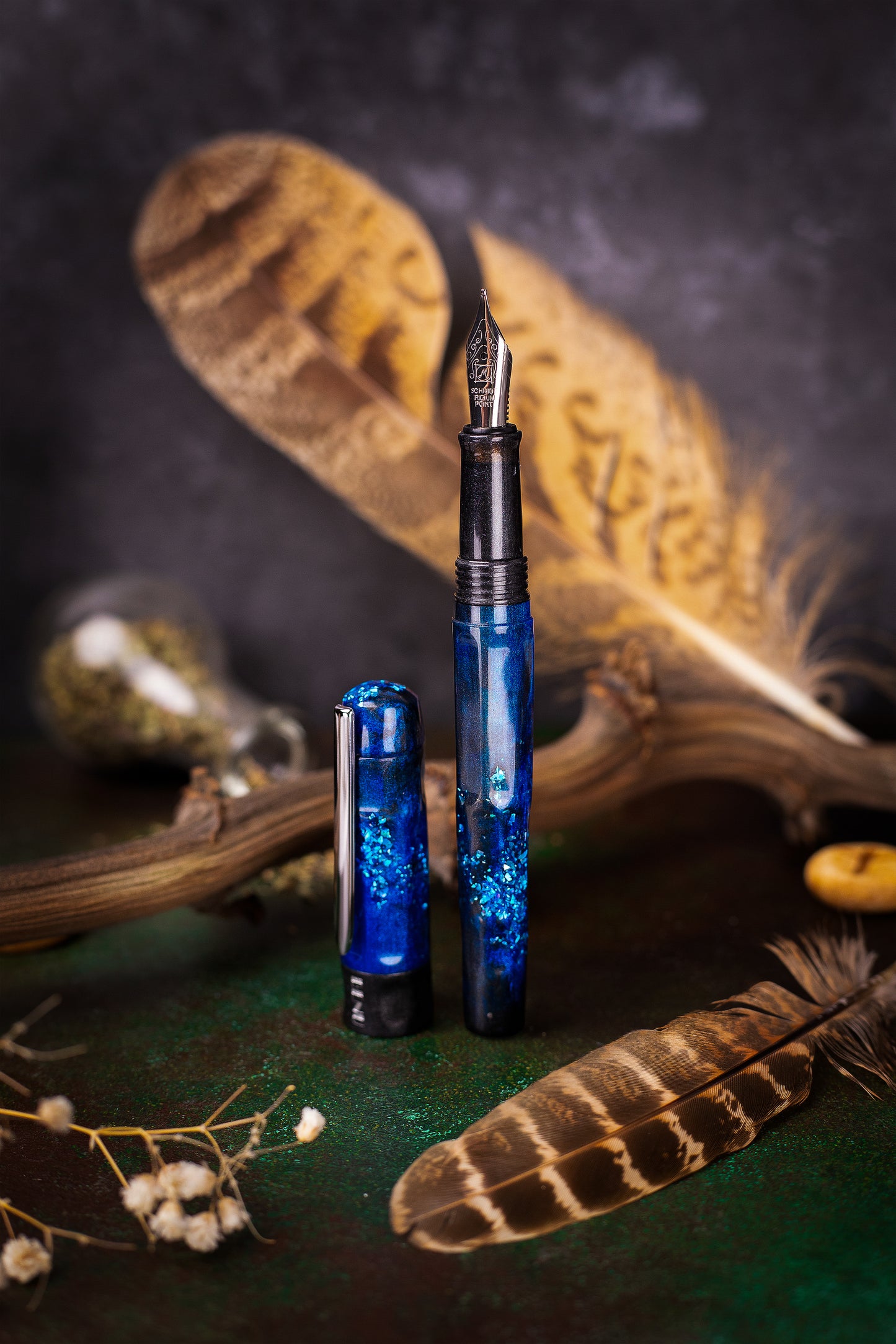 BENU Talisman Fountain pen - Hawk's Eye