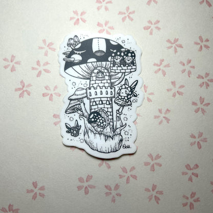Sticker - Mushroom House