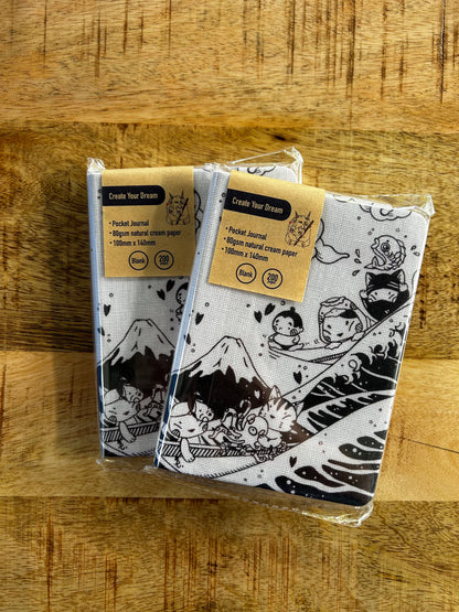 Notebook - Pocket Journal - Shun no Nami