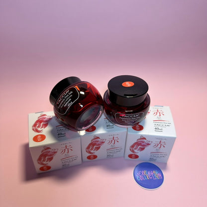 Taccia Sunao-iro Fountain Pen Ink - Aka (Red)