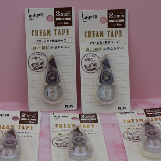 Whiper Petit 2.5mm Cream Correction Tape