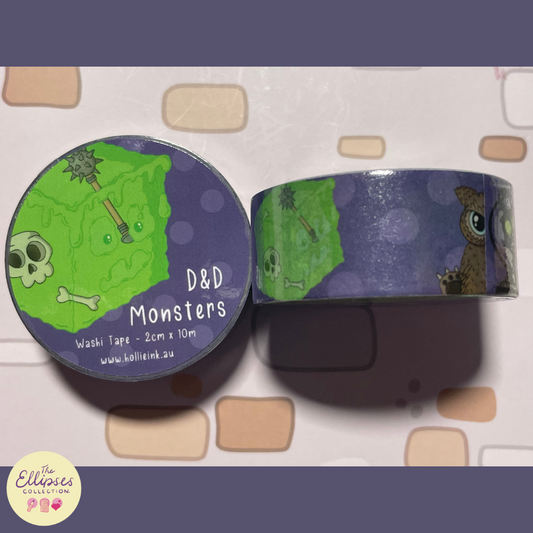 Washi Tape - D&D Monsters