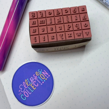 Stamps - Petit Moji Stamp Set - Serif Lowercase