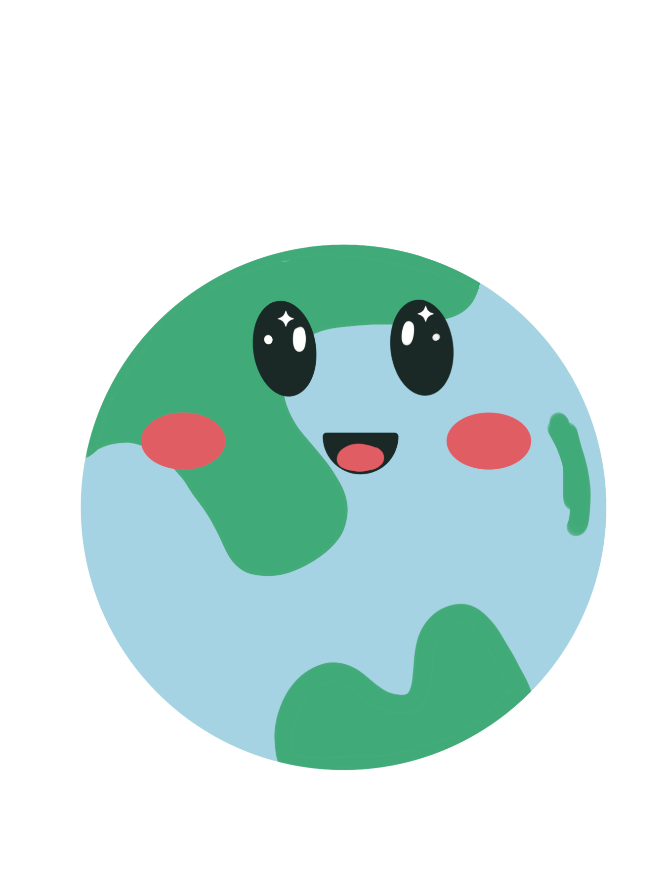 Vinyl Stickers - Happy Planets (Matte Laminate)