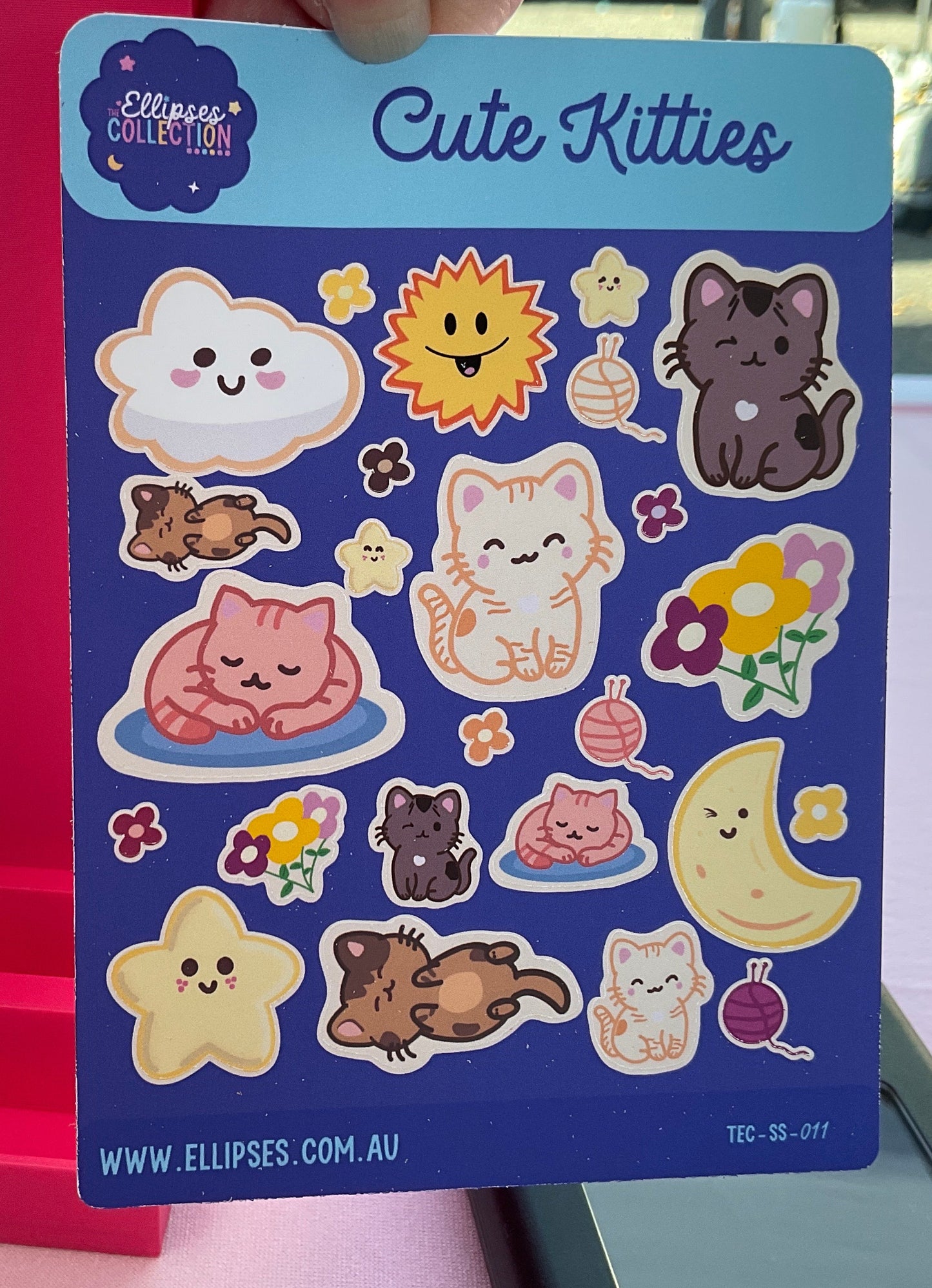 Sticker Sheet: Cute Kitties