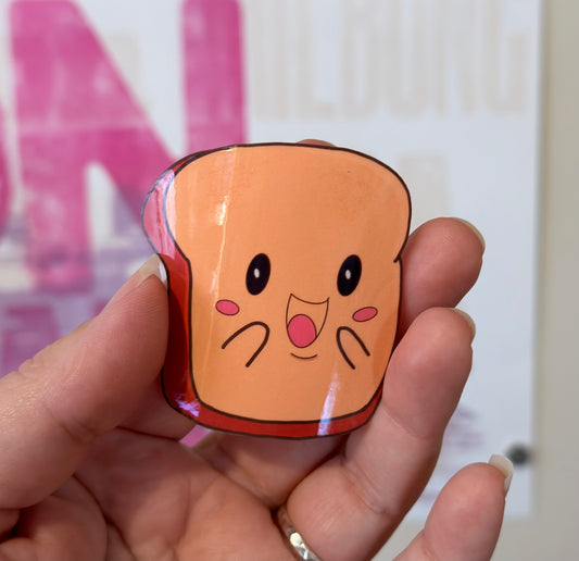Sticker - Excited Toast