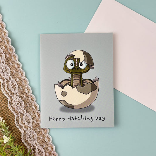 Greeting Card - Hatching Chad