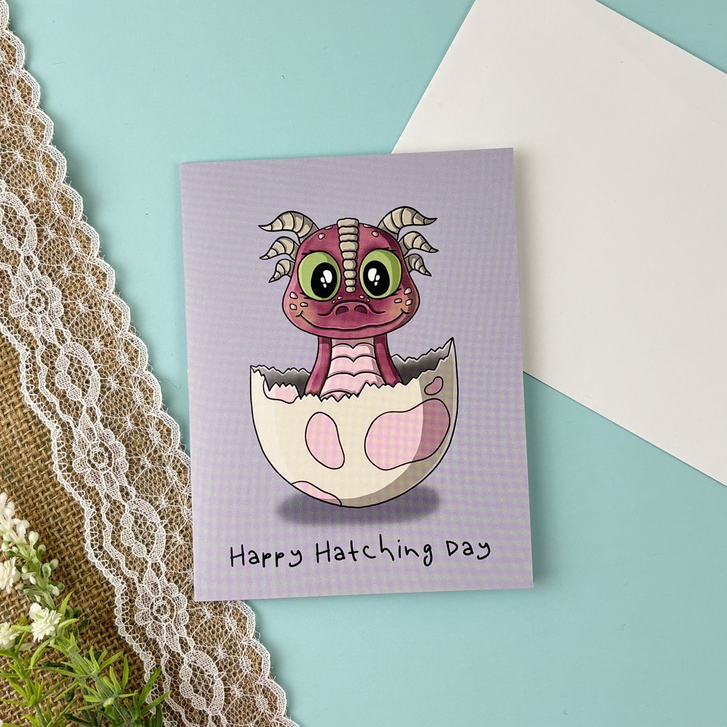 Greeting Card - Hatching Daisy