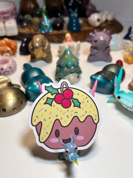 Sticker - Christmas Pudding