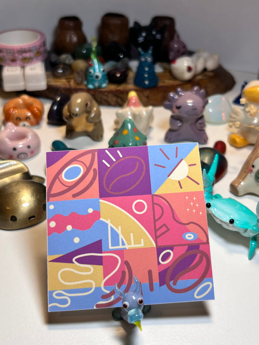 Sticker - Abstract Collage