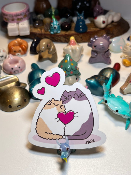 Sticker - Cats in Love