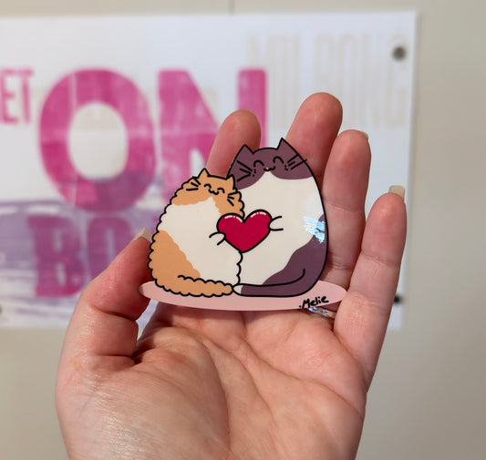 Sticker - Cats in Love