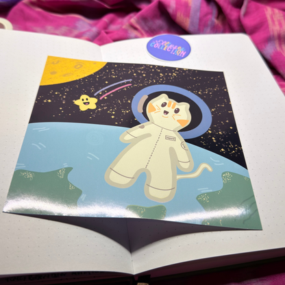 Art Print - Space Cat