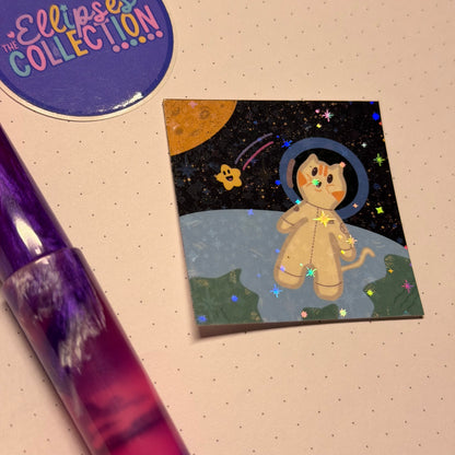 Vinyl Sticker - Space Cat