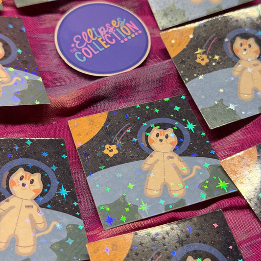 Vinyl Sticker - Space Cat