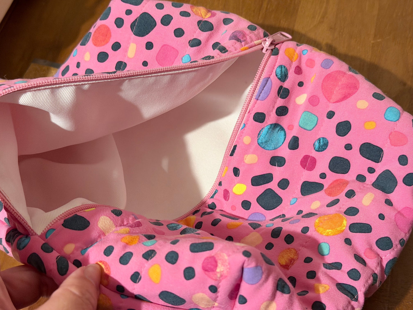 Pouch: Pink Pebble - One of a Kind