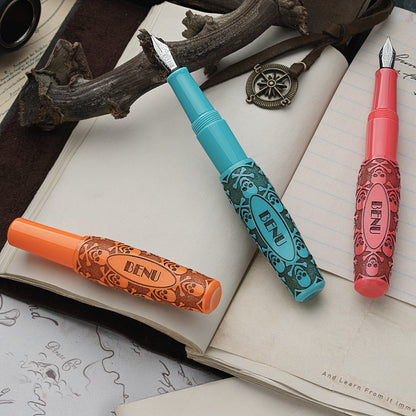 BENU Pixie Fountain pens - Jolly Roger Vintage (Set of 3)
