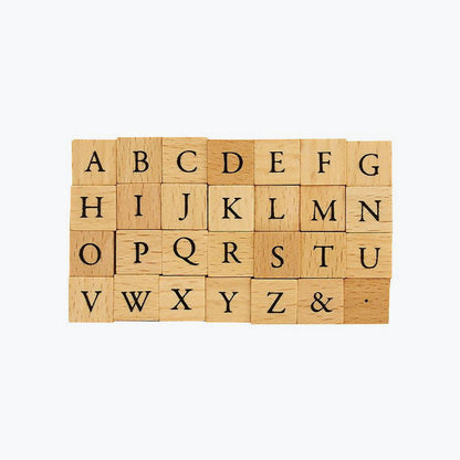 Stamps - Petit Moji Stamp Set - Serif Uppercase