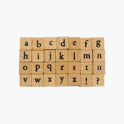 Stamps - Petit Moji Stamp Set - Serif Lowercase