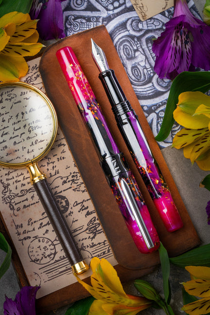 BENU Talisman Fountain pen - Lily of the Incas